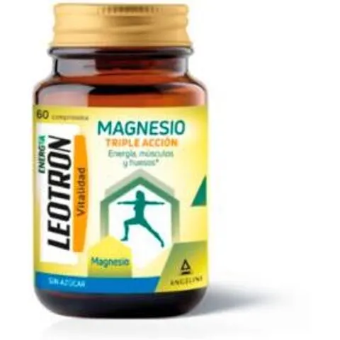 Leotron Triple Action Magnesium 60 Tablets – image 2
