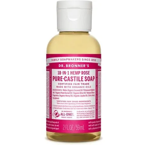 Dr. Bronner's Roses Liquid Soap 944 ml – image 2