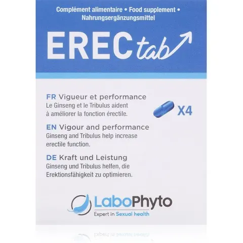 Labophyto Erectab 4 Unités - Boîte 4 comprimés – image 2