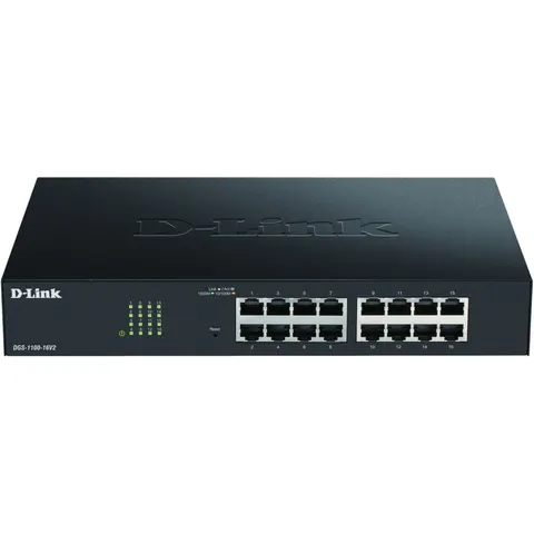 D-Link Gigabit Switch 16-Port Layer2 DGS-1100-16V2/E ; dlink) – Bild 4