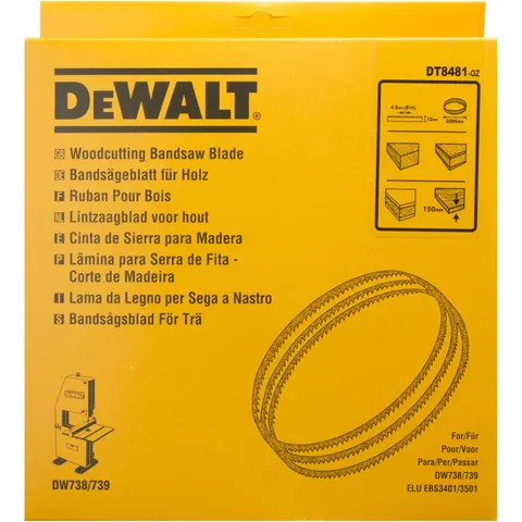 DEWALT Bandsägeblatt 1 St. – 025550 – Bild 2