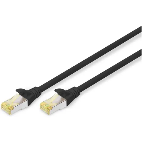 DIGITUS Patchkabel, Kat. 6A, S/FTP, 5,0 m, schwarz – Bild 3