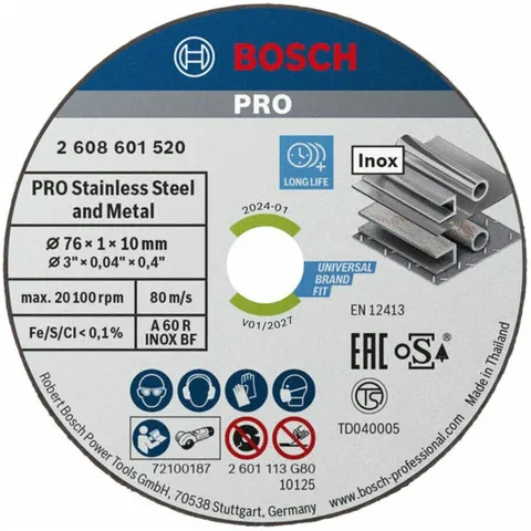 BOSCH Trennscheiben Expert for Inox – Bild 2