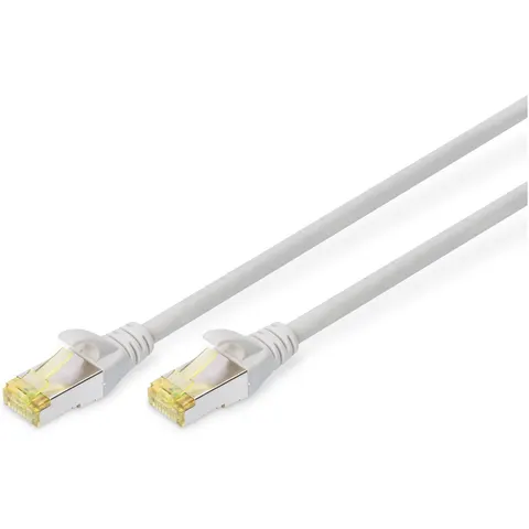 DIGITUS Patchkabel, Kat. 6A, S/FTP, 2,0 m, grau – Bild 3