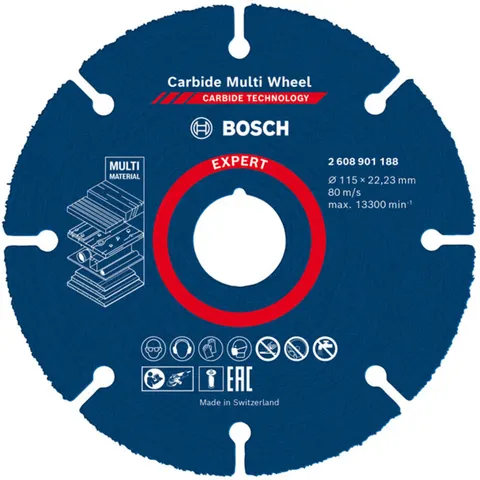 BOSCH Trennscheibe EXPERT Carbide Multi Wheel – 567464 – Bild 2