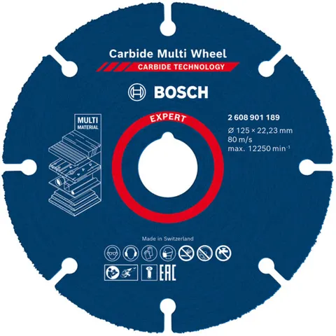 BOSCH Trennscheibe EXPERT Carbide Multi Wheel – 567471 – Bild 2