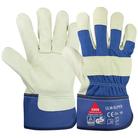 Hase Handschuhe Ulm-Super, Schweinsnarbenleder, Gr. 10 – Bild 2