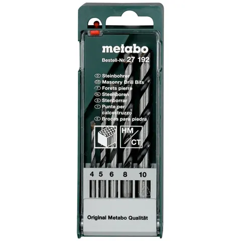 Metabo Steinbohrer-Kassette, 5-tlg. – Bild 2