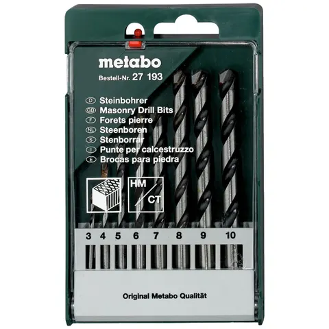 Metabo Steinbohrer-Kassette, 8-tlg. – Bild 2