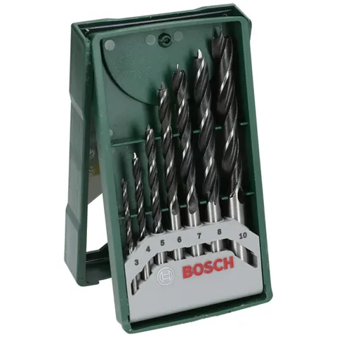 BOSCH Holzbohrer-Set Mini-X-Line 7-teilig – Bild 2