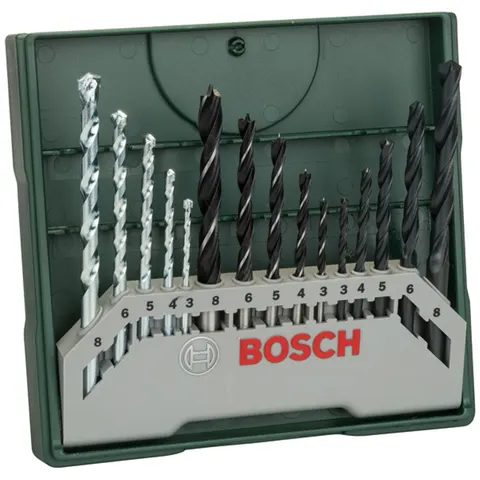 BOSCH Bohrer-Set Mini-X-Line 15-teilig – Bild 3