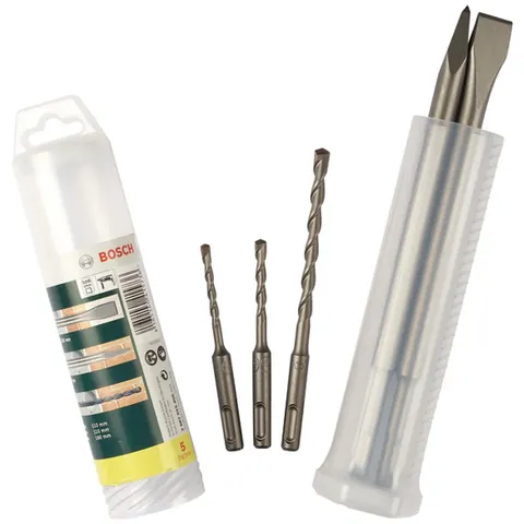 BOSCH Meißel- und Bohrer-Set 5-teilig – Bild 3