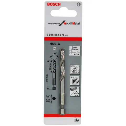 Bosch Zentrierbohrer HSS-G, 80 mm – Bild 3
