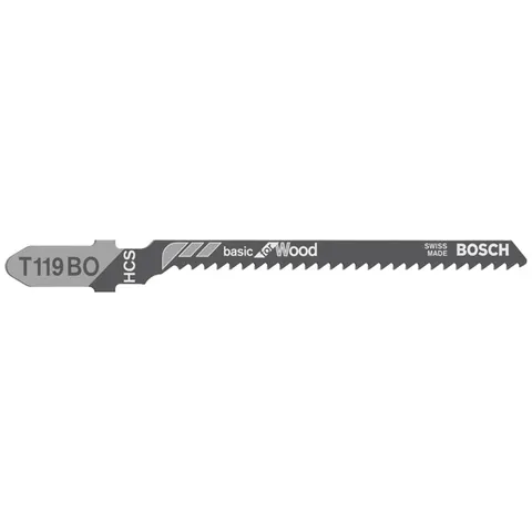 Bosch Stichsägeblatt T 119 BO Basic for Wood, 100er-Pack – Bild 2