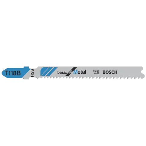 Bosch Stichsägeblatt T 118 B Basic for Metal, 100er-Pack – Bild 2