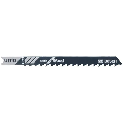 Bosch Stichsägeblatt U 111 D Basic for Wood, 3er-Pack – Bild 2