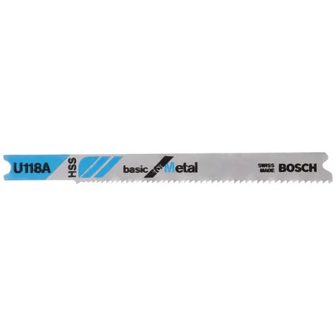 Bosch Stichsägeblatt U 118 A Basic for Metal, 3er-Pack – Bild 2