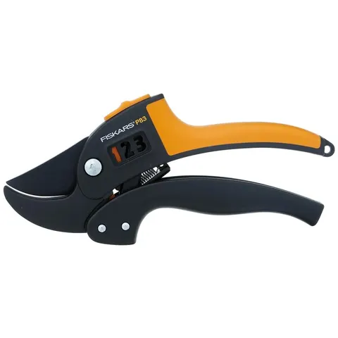 Fiskars Gartenschere PowerStep Amboss – Bild 3