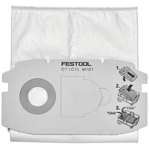 Festool 498411 Filtersack 5 St. – Bild 2