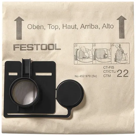 Festool Filtersack FIS-CT 22/5 – Bild 3