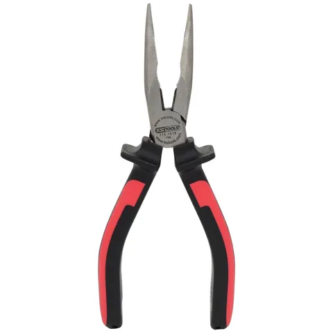 KS Tools ERGOTORQUE Flachrundzange, gebogen, 210 mm – Bild 2