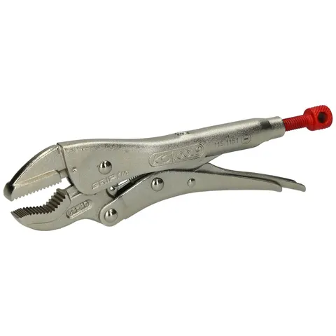 KS Tools Gripzange, V-Backen, 185 mm – Bild 2