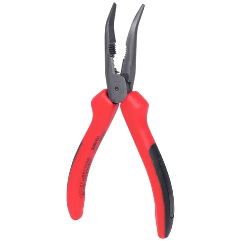 KS Tools ULTIMATEplus Flachrundzange, gebogen, 165 mm – Bild 2