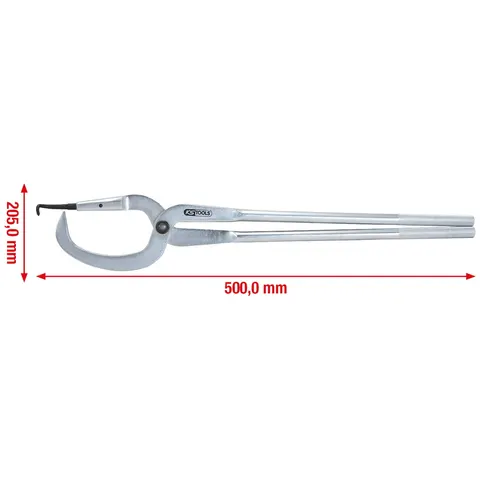 KS Tools NFZ-Bremsfederzange, 500 mm – Bild 2