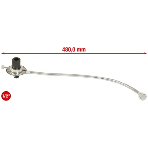 KS Tools 1/2 Drehwinkelmessscheibe, Magnet – Bild 2