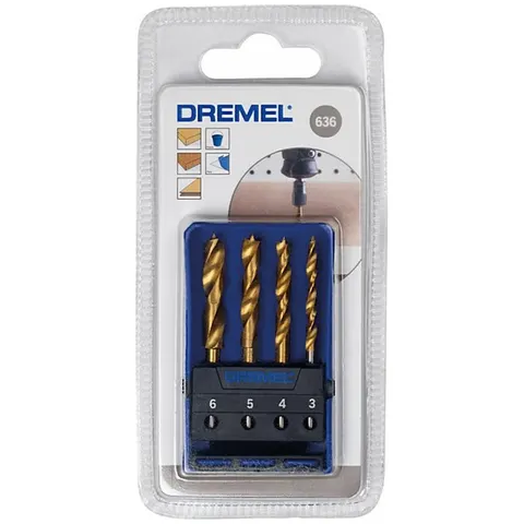 Dremel Holzbohrersatz (636), 4 Stk. – Bild 2