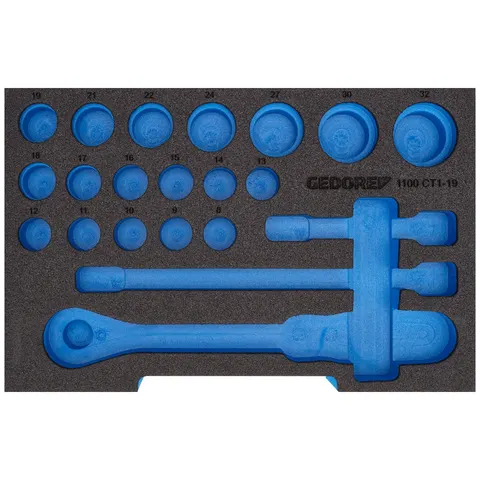 Gedore Schaumstoffmodul 1/2 L-BOXX 136 leer – Bild 2