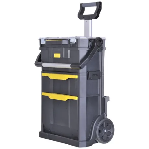 Stanley Rollende Werkstatt 2in1 mit Trage – Bild 2