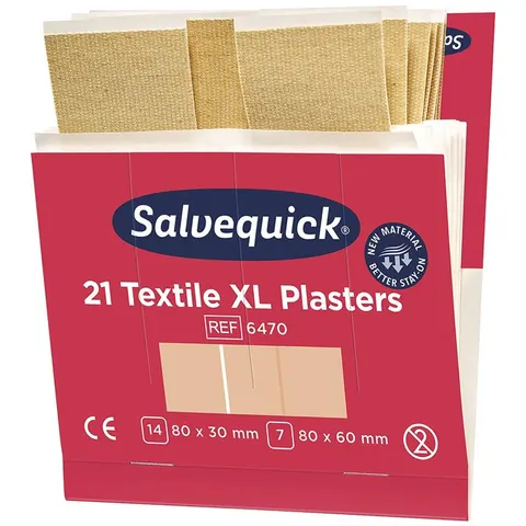CEDERROTH Salvequick Nachf.6x21Pfl.Textil extra groß – Bild 2