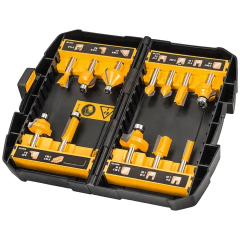 DeWalt Fräser-Set 12-tlg – Bild 2