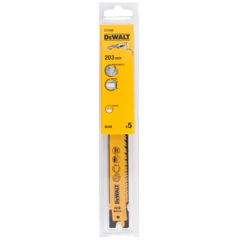 DeWalt Säbelsägeblatt BIM Universal 203 mm – DT2406 – Bild 3