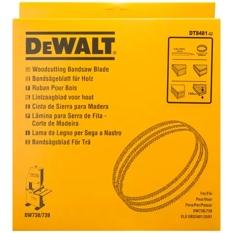 DEWALT Bandsägeblatt 1 St. – 025550 – Bild 3