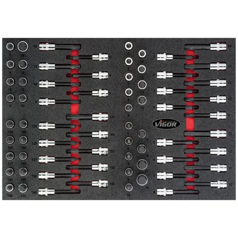 Vigor V4753 Schraubendrehereinsatz-Set V4753 – Bild 2