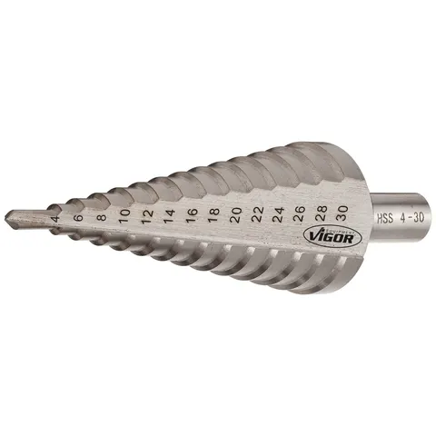VIGOR HSS-Stufenbohrer, 4 - 30 mm – Bild 2