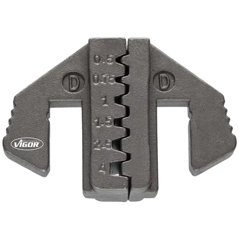 VIGOR Crimp Einsatzbacken Paar D V2499-D) – Bild 2