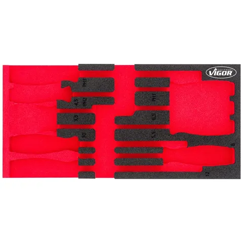 VIGOR Weichschaum-Einlage, leer V5068-L) – Bild 3