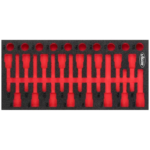 VIGOR Weichschaum-Einlage, leer V5095-L) – Bild 2