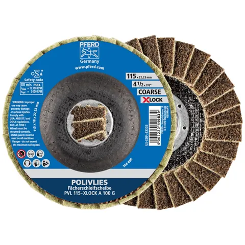PFERD TOOLS 44694201 Fächerscheibe Durchmesser 115 mm 5 St. – Bild 2