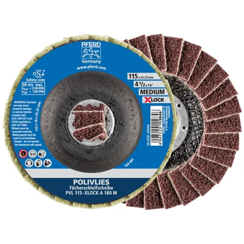 PFERD TOOLS 44694202 Fächerscheibe Durchmesser 115 mm 5 St. – Bild 2