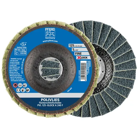 PFERD TOOLS 44694213 Fächerscheibe Durchmesser 125 mm 5 St. – Bild 2