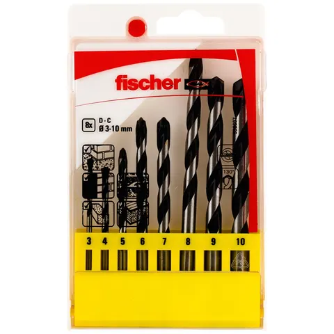 Fischer Betonbohrer D-C Set 3-10mm (8) – Bild 2