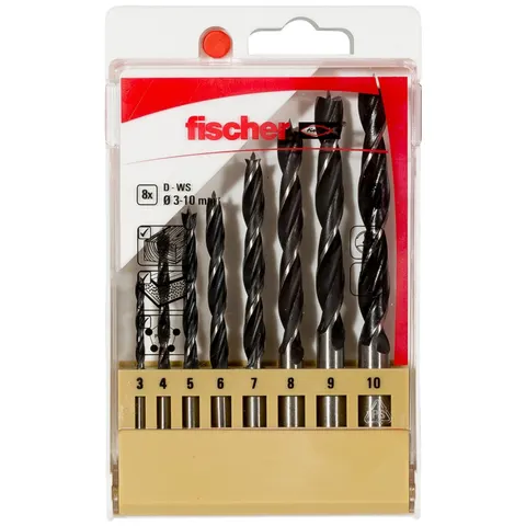 Fischer Holzbohrer D-WS Set 3-10mm P (8) – Bild 3