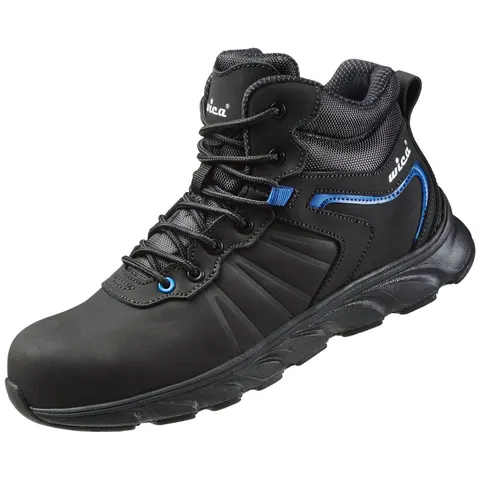 wica Sicherheitsstiefel MATHI 34330 S3 SRC Gr. 39 schwarz/blau – Bild 3