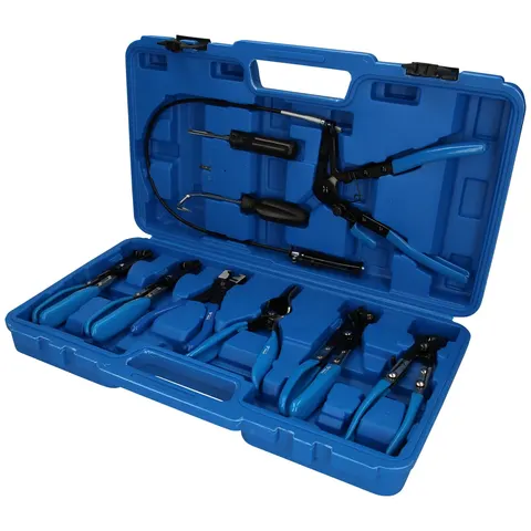 Brilliant Tools Schlauchschellenzangen-Satz, 9-tlg. – Bild 2