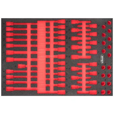 VIGOR Weichschaum-Einlage, leer V6810-L) – Bild 2
