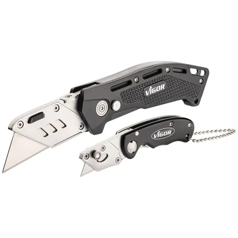 VIGOR Universal-Klappmesser-satz V7099/2 2-teilig) – Bild 2